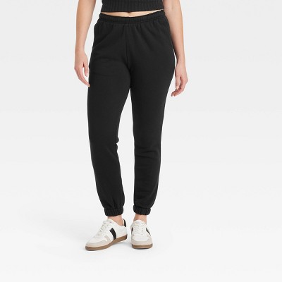 Women's Leisure Studio Mid-Rise Fleece Essential Joggers - Universal Thread™