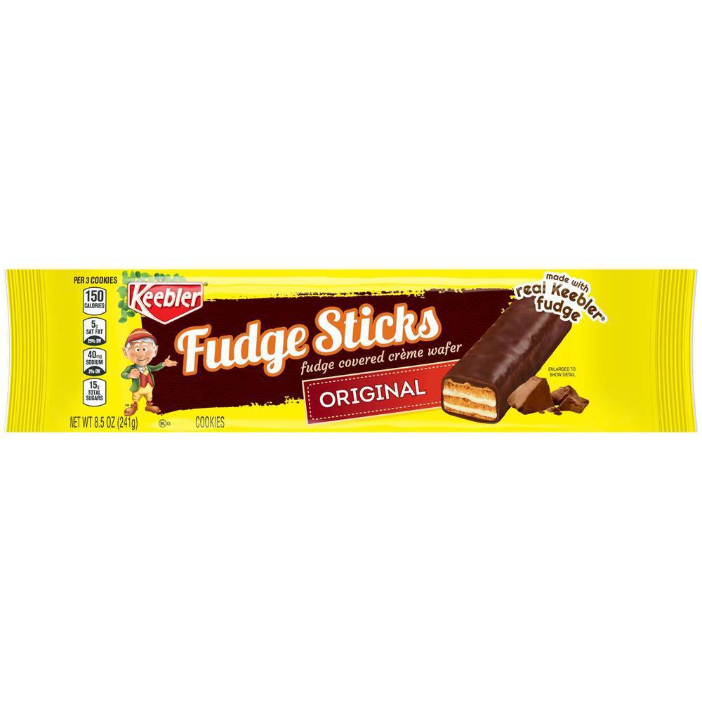 UPC 030100058014 product image for Keebler Fudge Sticks Original Fudge Covered Crème Wafers - 8.5oz | upcitemdb.com