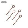 Unique Bargains DIY Craft Necklaces Bracelets Earrings Jewelry Making Iron 21 Gauge Eye Pins 200 Pcs - 3 of 4