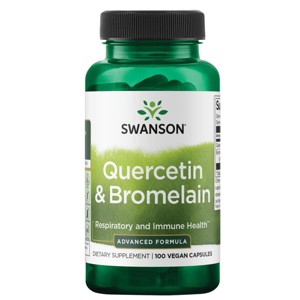 Swanson Dietary Supplements Quercetin & Bromelain Capsule - 1 of 2