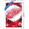 Trends International NHL Detroit Red Wings - Maximalist Logo 23 Framed Wall Poster Prints - 3 of 4
