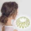 Unique Bargains Stylish Bird's Nest Claw Clips  Hairdo Clip for Women 1 Pc - 2 of 4