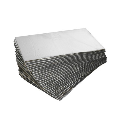 ACROPIX 197mil 5mm 33sqft Universal Sound Deadener Mat 119.3" X 39.4" High Density Foam Heat Shield Material For Car Boat Hood Engine Black - Pack Of