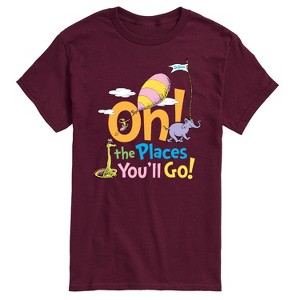 Men's - Dr. Seuss - Oh! The Places You'll Go Short Sleeve Graphic T-Shirt - 1 of 4