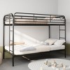 Okak Twin Size Heavy Duty Metal Bunk Bed with Ladders & High Guardrail,Contemporary Bed Frame for Bedroom,Apartments - 2 of 4