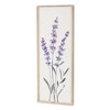 Cheung's Lyulia Vertical Flowering Lavender Bouquet Wall Panel - Right - 3 of 4