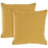 Mina Victory Life Styles Cotton Knitted 18"x18" Indoor Throw Pillows Set of 2 - 4 of 4