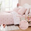 LISM Bedding Sets with Comforter,Sheets,Pillowcase and Sham for Girls - 3 of 4