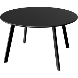 Decksplore Small Round Side Table Outdoor Side Table Patio End Table - 1 of 4