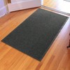 WaterHog Rubber Backed Slip - Resistant Entryway Mat 2'x 3' Charcoal Indoor Outdoor Mudroom Porch Garage Easily Washable - 4 of 4