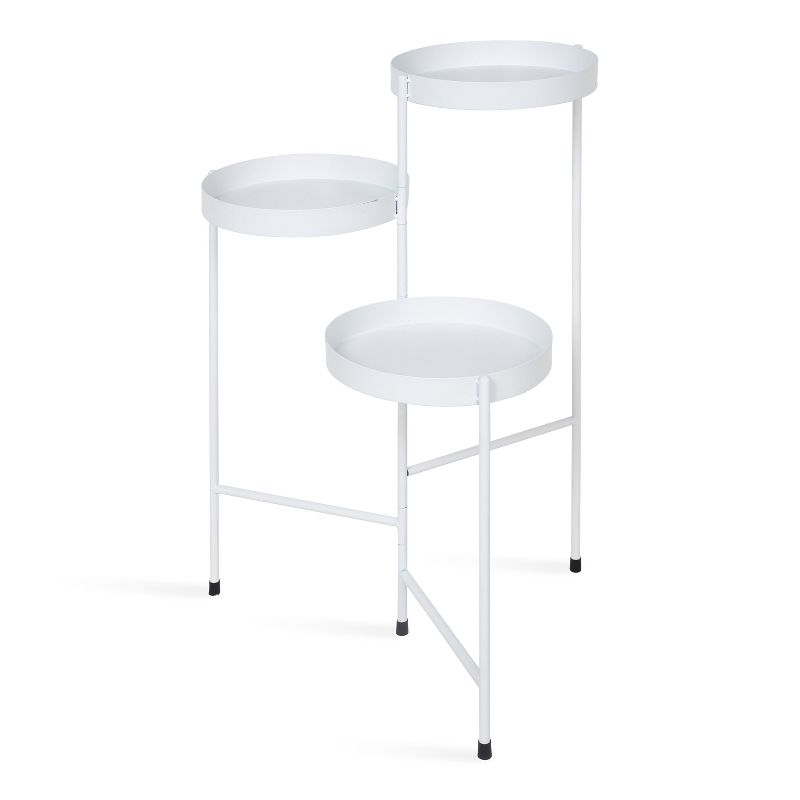 Kate and Laurel - Finn Metal Tri-Level Plant Stand, 1 of 7