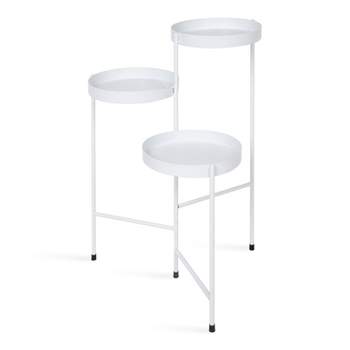 Kate and Laurel - Finn Metal Tri-Level Plant Stand