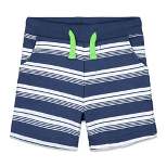 Andy & Evan  Kids Navy Striped Short Blue, Size 11-12 Years