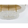 Elegant Lighting Bowen 2 - Light Flush Mount in  Satin Gold - 4 of 4