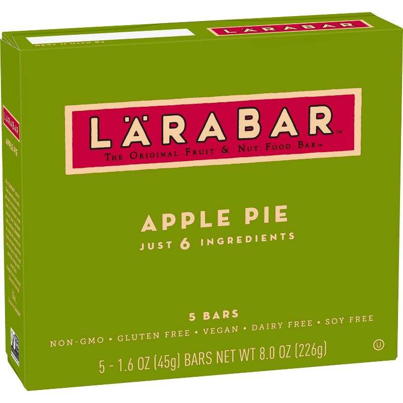 Larabar Apple Pie Fruit &#38; Nut Food Bars - 5ct, 1 of 4