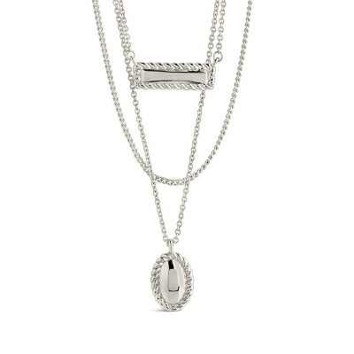 SHINE by Sterling Forever Hartley Layered Necklace