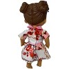 Doll Clothes Superstore Handmade Pink Flower Dress for 12-Inch Baby Alive & Little Baby Dolls - 4 of 4