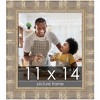 PosterPalooza | 11x14 Wide Bamboo Picture Frame, UV Acrylic, 4 Finishes - Brown, Black, Silver, and Natural - 2 of 4