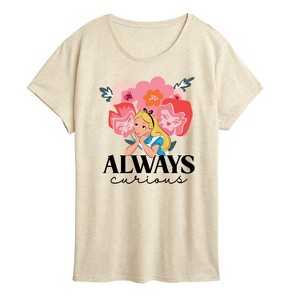 Women's - Disney - Alice in Wonderland Short Sleeve Graphic T-Shirt - 1 of 4