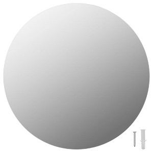 vidaXL Wall Mirror 15.7" Round Glass - 1 of 1