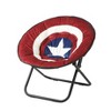 Marvel Avengers Captain America Oversized Collapsible Saucer Kids' Chair Red - 2 of 4