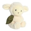 ebba Small Lamb Rattle Eco ebba Eco-Friendly Baby Stuffed Animal White 6" - 2 of 4