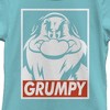 Girl's Snow White and the Seven Dwarves Grumpy Box Logo T-Shirt - 2 of 4