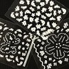 Wrapables 24 Sheets White Flowers, Dots & Crowns Nail Sticker Nail Art Set - 3 of 4
