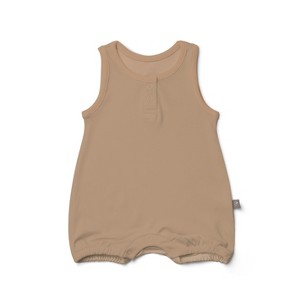 Goumi Quick Change Romper - Sandstone 3-6m - 1 of 1