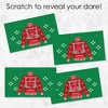 Big Dot of Happiness Ugly Sweater - Holiday and Christmas Party Game Scratch Off Dare Cards - 22 Count - 3 of 4