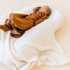 Makemake Organics Organic Cotton Pointelle Baby Knit Blanket - Ivory - 3 of 4