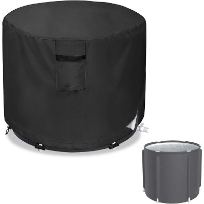 RUMSEM Outdoor Ice Bath Tub Cover for Freestanding Bathtubs