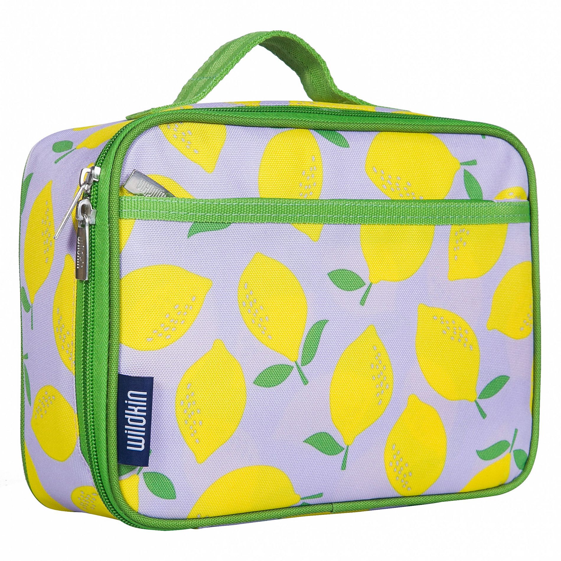 Wildkin Kids Insulated Lunch Box Bag  (Lilac Lemonade)
