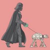 Juniors Womens Star Wars Darth Vader AT-AT Walking the Dog Sweatshirt - 2 of 3