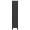 VidaXL Locker Cabinet Anthracite 15 in.x17.7 in.x70.9 in. Steel - 2 of 4
