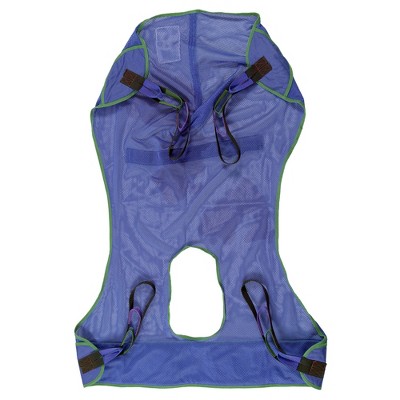 ProHeal Universal-Compatibility Full-Body Mesh Lift Sling with Commode Opening, Comfortable & Secure - 60"L x 43", 600lb. Capacity