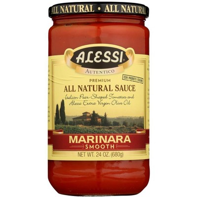 Alessi Smooth Marinara Sauce - 6 pack, 24 oz