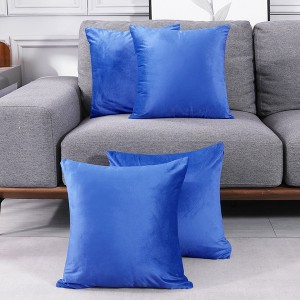Deconovo Holland Velvet Cushion Covers Decorative Pillow Cases Set of 4 - 1 of 4