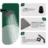 Cobbe Matte Black 8-Inch Square Shower Head and Tub Spout Shower Set Wall Mounted Rain Shower Faucet Kit with Valve - 3 of 4