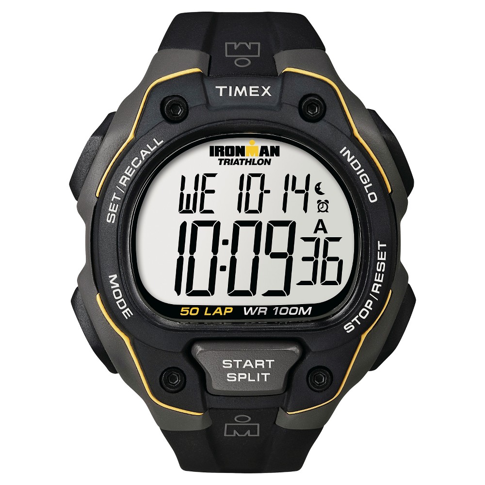 UPC 753048367764 product image for Men's Timex Ironman Classic 50 Lap Digital Watch - Black T5K4949J | upcitemdb.com