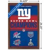 Trends International NFL New York Giants - Champions 23 Framed Wall Poster Prints - 3 of 4
