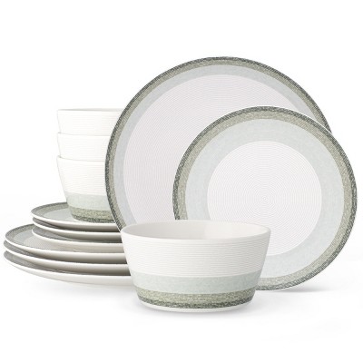 Noritake Colorscapes Layers 12-Piece Coupe Dinnerware Set