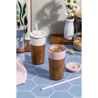 Ello Ava 18oz  Tumbler Pink