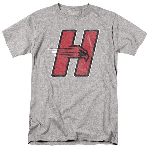 University of Hartford Official Distressed Primary Logo Adult T Shirt, University of Hartford - 1 of 4