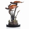 SPI Home Lagoon Encounter Double Turtles Sculpture – 10" Solid Brass Sea Turtle Duo for Coastal or Marine-Inspired Home Decor - 2 of 4