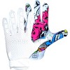 Battle Sports Adult Graffiti Triple Threat Football Gloves - White - 2 of 2