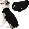 Gooby Stretch Fleece Vest, Pullover Fleece Vest Jacket Sweater for Dogs, Forest Green, 4X - 2 of 2