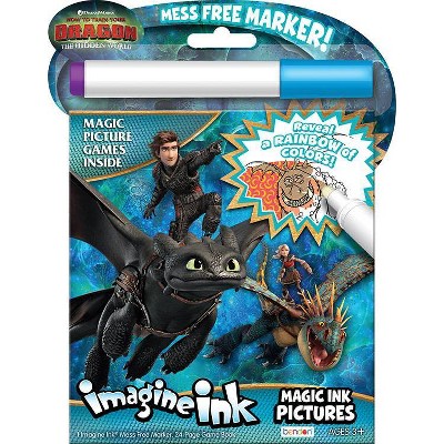 How To Train Your Dragon 3 Imagine Ink (board Book) : Target