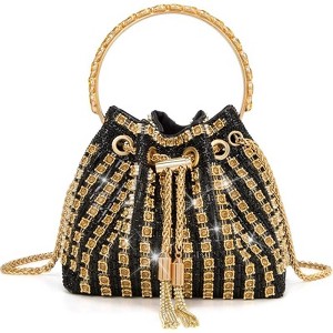 Diamond Evening Bag Clutch Purses for Women Rhinestone Purse Glitter Handbag for Party Wedding - 1 of 4