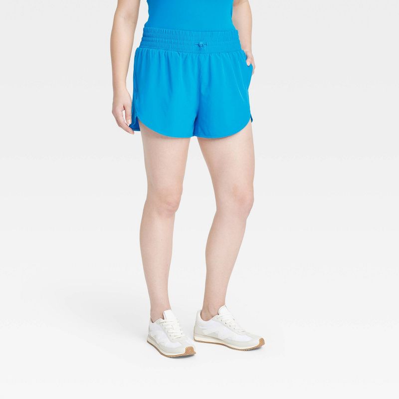 Women's Flex Woven High-Rise Shorts 3" - All In Motion™, 4 of 13